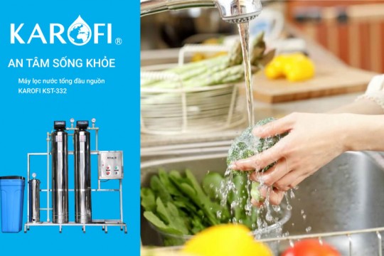 Báo giá hệ thống lọc nước sinh hoạt 2 cột inox van tự động mới nhất
